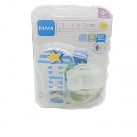 CLIP E COVER, 0 MESI, BPA - BPS free, MAM