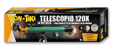 TELESCOPIO 120X CON CAVALLETTO, KON-TIKI