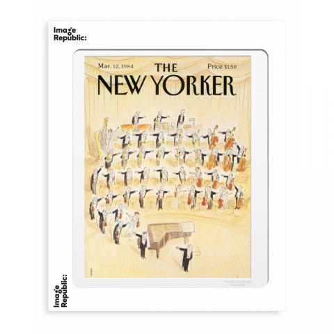 THE NEWYORKER  STAMPE "Sempe orchestre"
