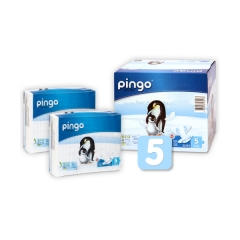 Pannolini Pingo JUNIOR New (12 - 25 kg) - Scatola da 72 pannolini (2 buste da 36 pezzi)