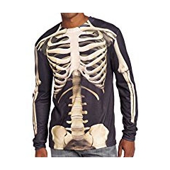 Maglietta scheletro